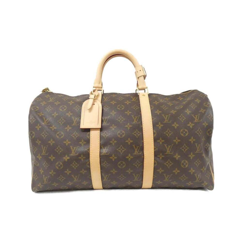LOUIS VUITTON Brown Monogram Keepall 50 Boston Bag - Picture 1 of 10
